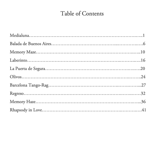 Memory Maze Sheet Music for Solo Piano