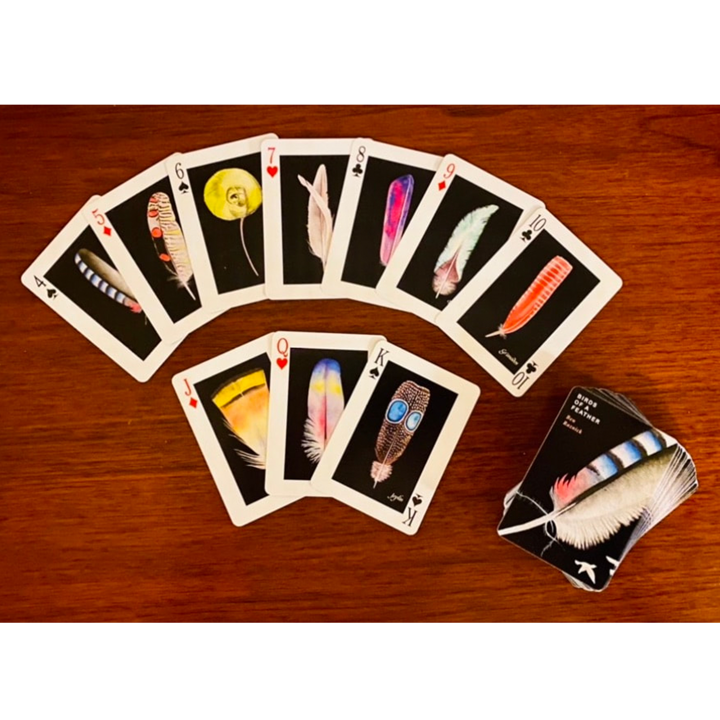 Birds of a Feather Playing Cards